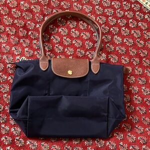 LongChamp bag purple/navy VGUC